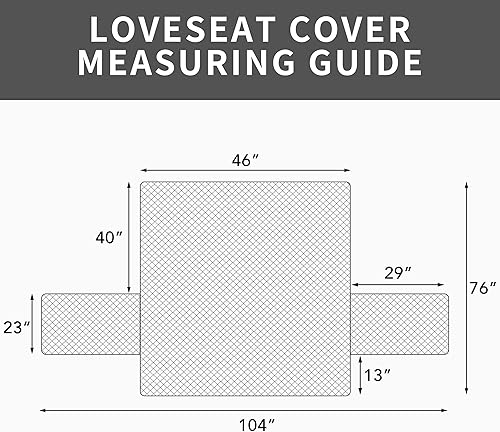 Miniatura 6 de Funda de sofá súper antideslizante para sofá de 2 cojines, resistente al agua, acolchada, protector de muebles para perros, mascotas y niños (sofá