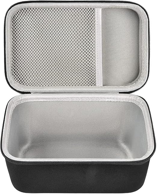GWCASE Case Compatible with Newbealer/for Sunbeam Hot-2-Trot/for Oliso M3Pro M2 Mini Travel Iron for Sewing, Carrying Holder for Small Craft Quilting Irons with Steam& Silicone Rest (Box Only)- Black