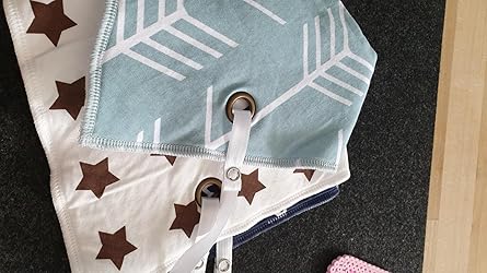 Future Founder Baby Dreieckstuch Lätzchen - 4er Set Mit Druckknöpfen