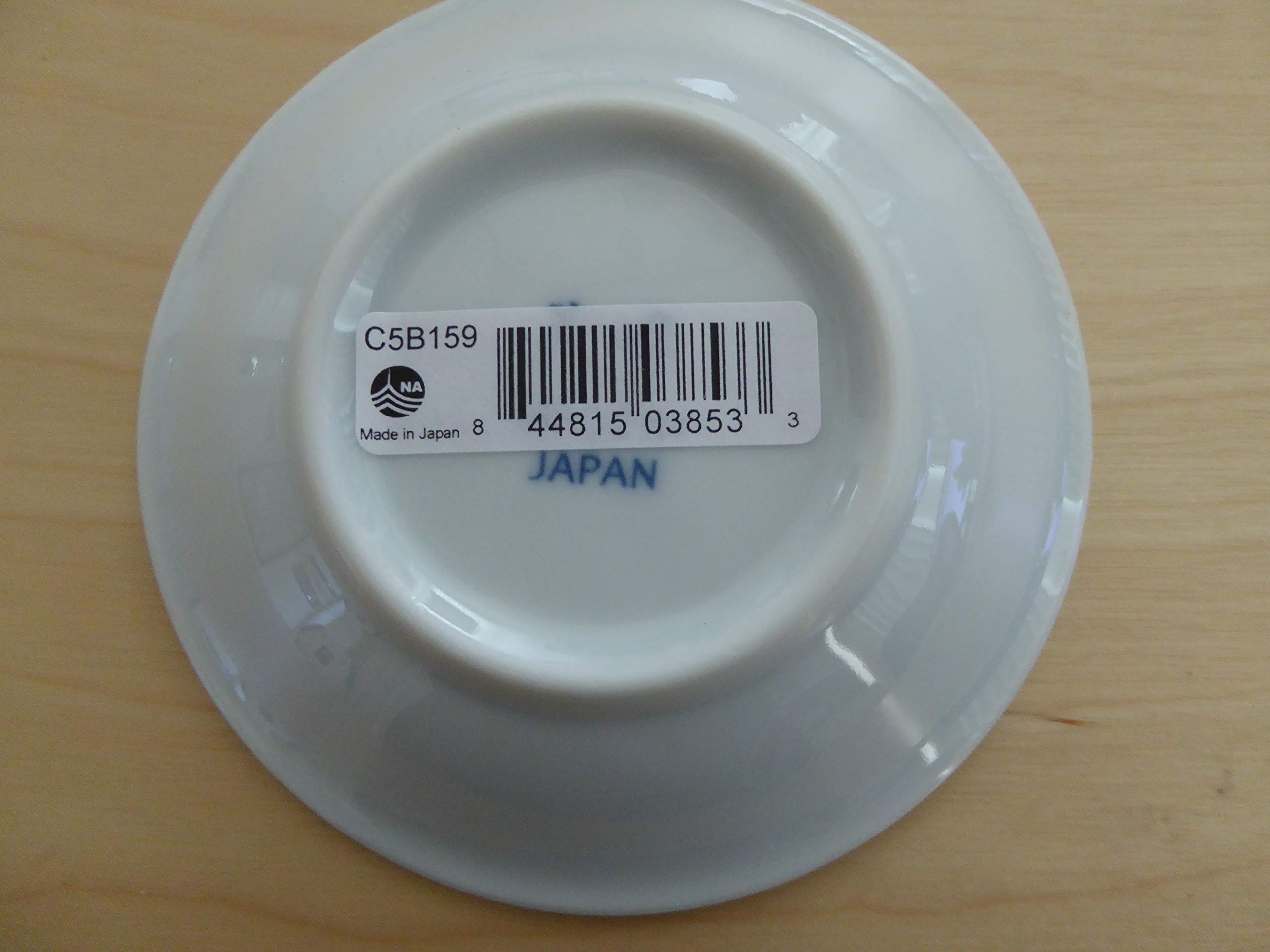 2 Pieces Soy Sauce Dishes Porcelain ASANOHA Design/ Made in Japan