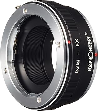 Amazon Com K F Concept Adapter For Rollei Qbm Mount Lens To Fujifilm X T10 X Pro2 Camera Electronics