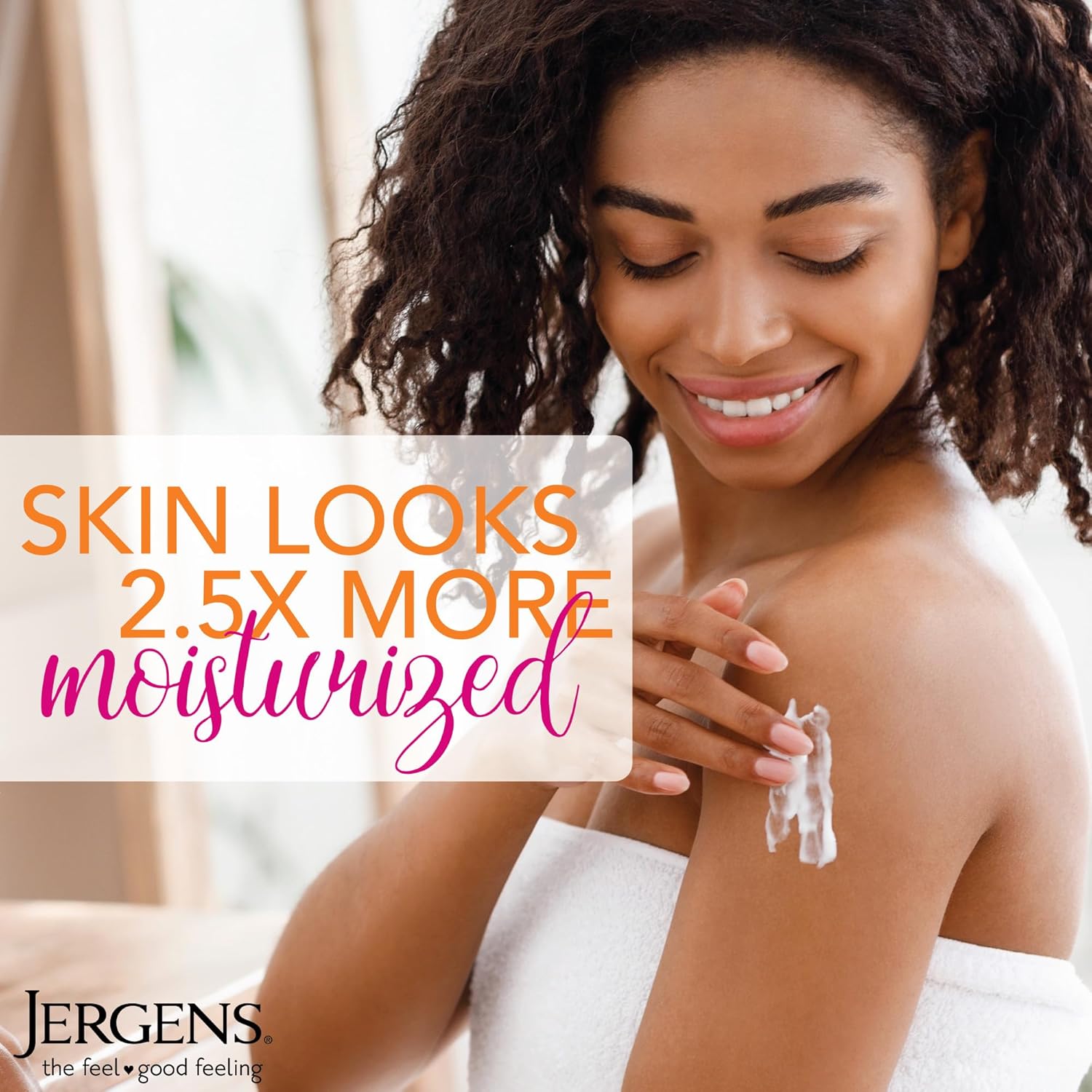 Jergens Hydrating Coconut Body Lotion, Hand and Body Moisturizer, Infused with Coconut Oil, Hydrates Dry Skin Instantly, Dermatologist Tested, 26.5 Oz - Image 4