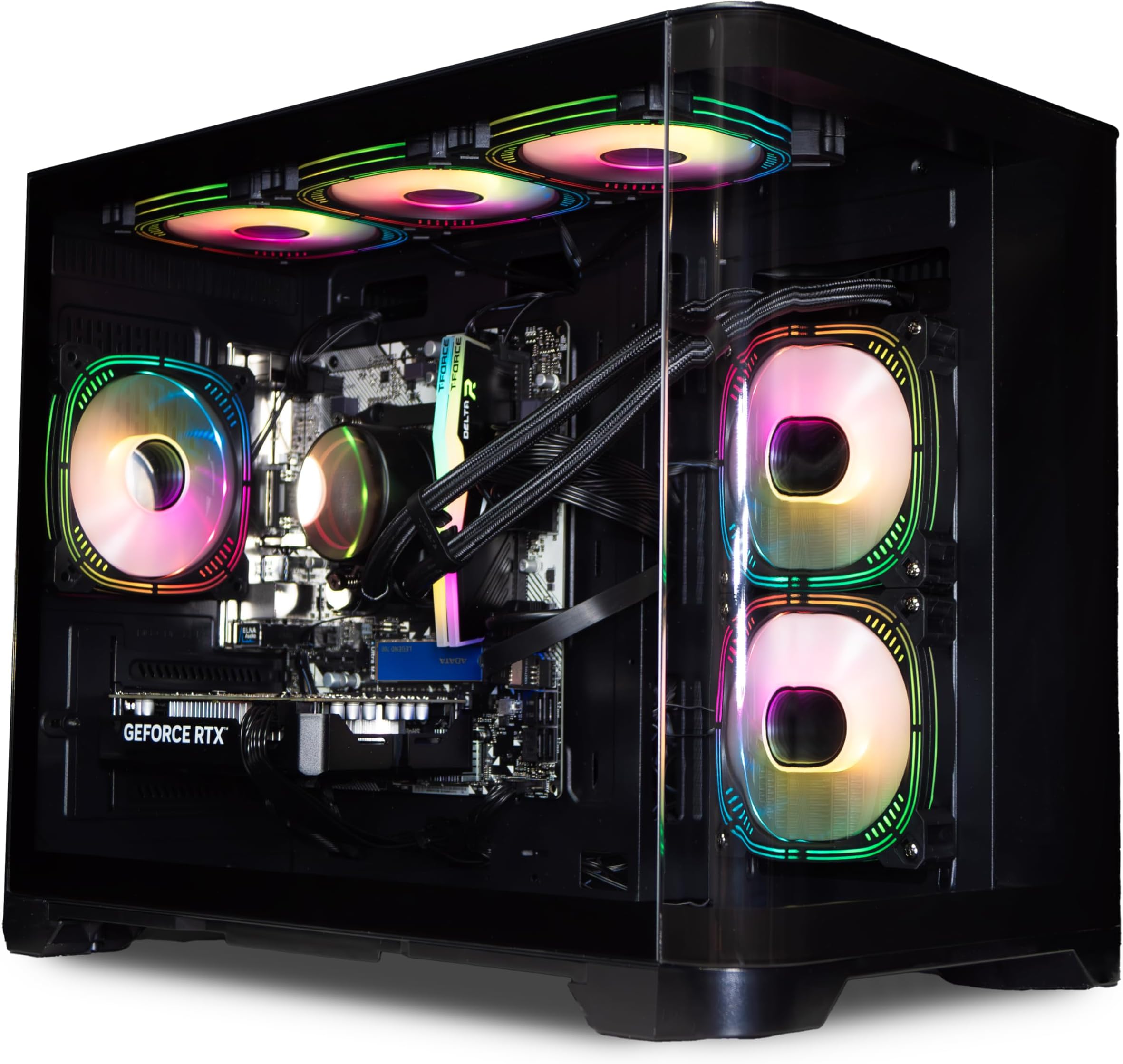 ionz Gaming PC - Desktop Computer, Ryzen 5 5600X, NVIDIA RTX 4060,16GB ...