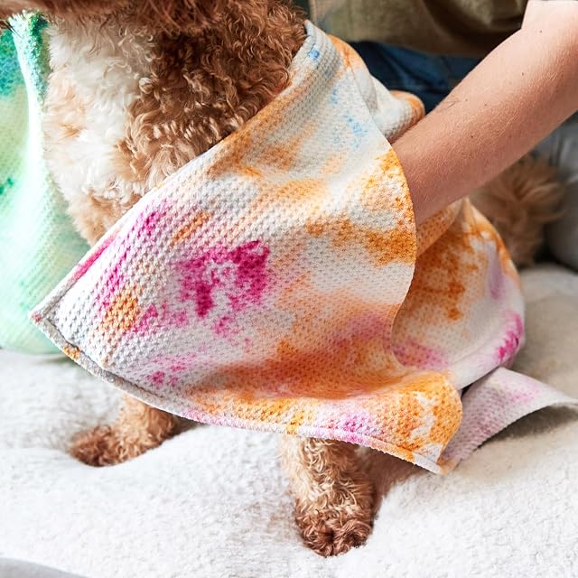 Foto 7 de 8 de Dock & Bay Toalla para Mascotas - Toallas para Perros súper absorbentes y de Secado rápido con Funda