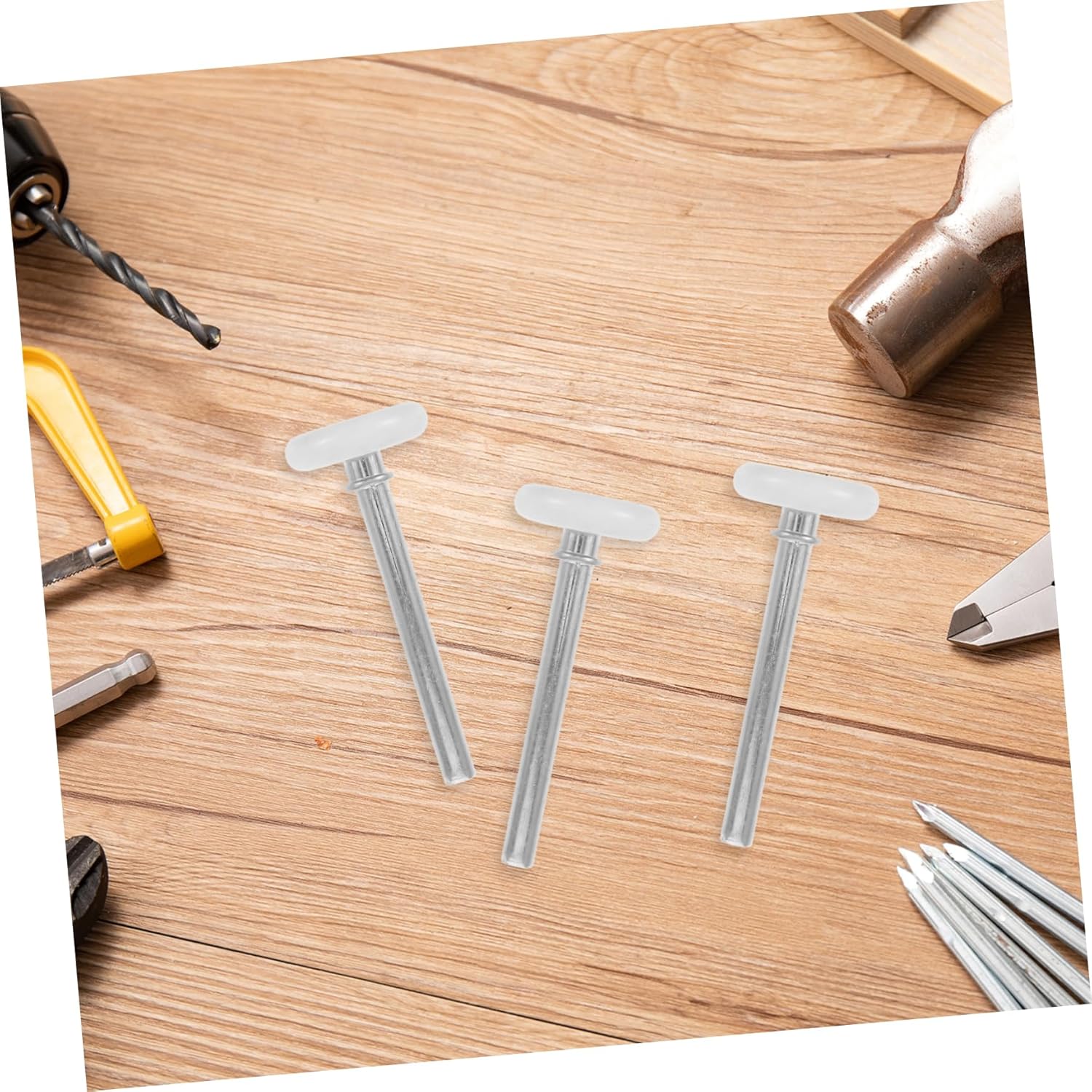 Uonlytech 12pcs Sliding Door Track Pulleys for Garage Doors Quiet Wheel Rollers for Cabinet Sliding and Window Applications Construction Enhanced Longevity