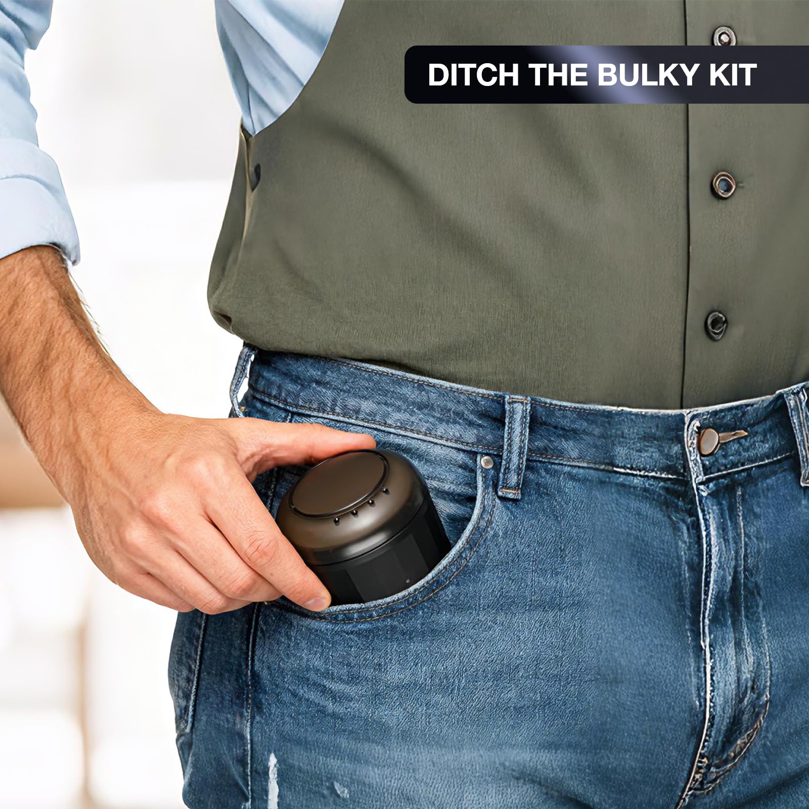 Nose Wax Kit Men, Nose Hair Removal Kit with Built-in Mini Wax Warmer, Ear Hair Removal for Men, 100g Beads, 50 Depilation Sticks, 20 Beard Guards, USB Fast Heating & Constant Temperature