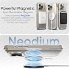 Minesk iPhone 14 Pro Max için Origin Serisi Premium Kalite Magsafe ile Uyumlu Kılıf Crystal Clear Super Şeffaf Materyal ve İnceltilmiş 3D Gerçek Manyetik Çember (14 Pro Max)