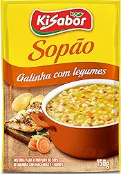KiSabor Sopão De Galinha Com Legumes Kisabor 150 Gramas
