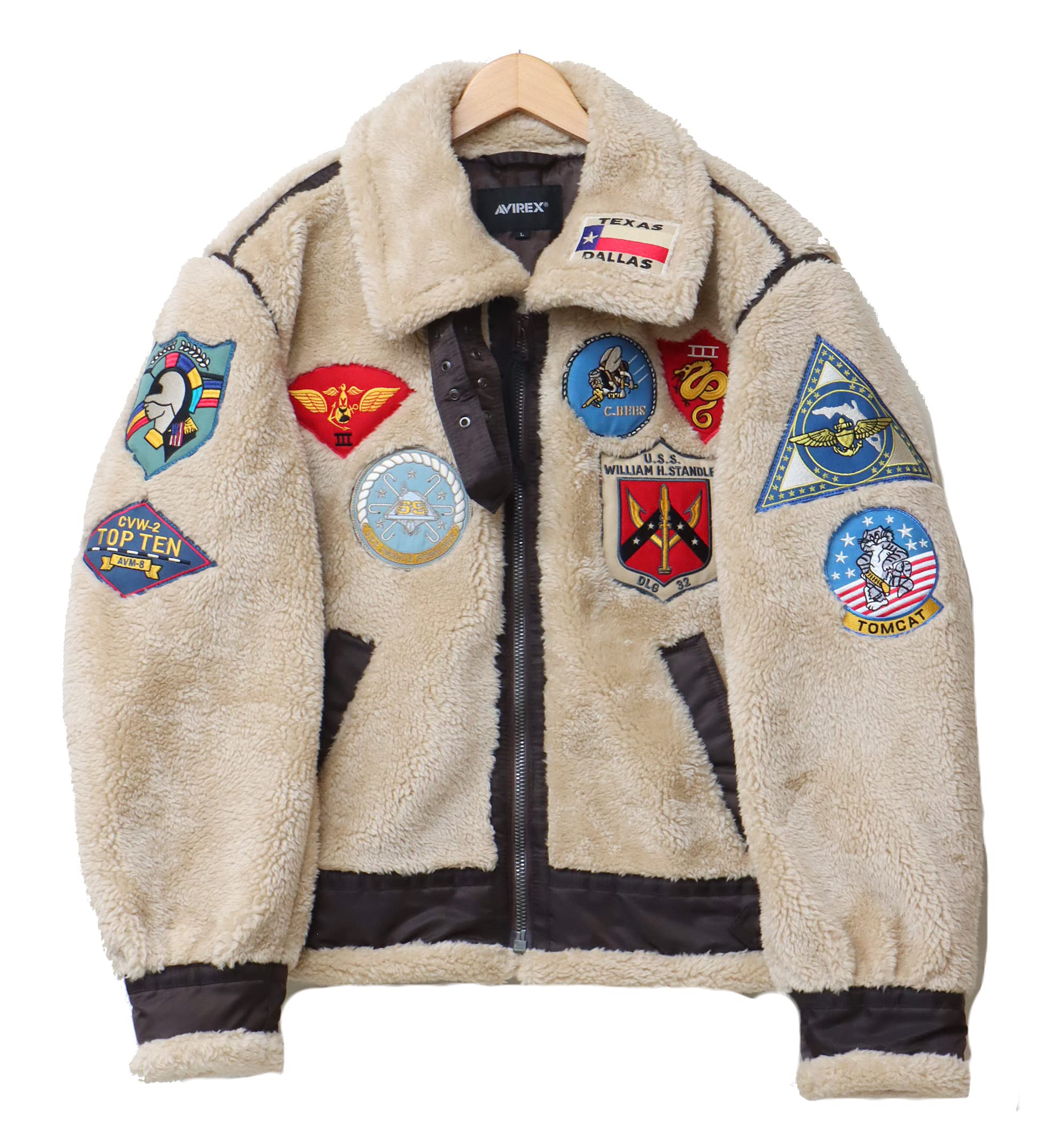 Amazon | [アヴィレックス] レトロボア B-3ジャケット TOP GUN