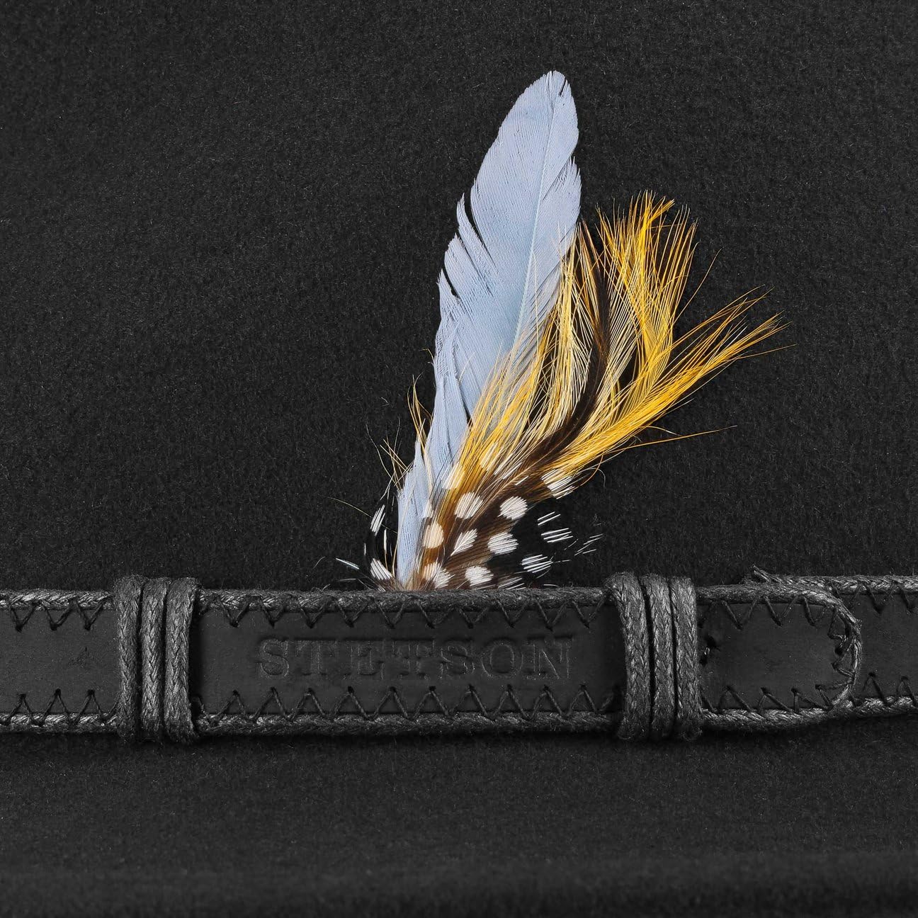 Stetson Rutherford VitaFelt Filzhut Herren Made in USA Wasserabweisend Traveller Packable Garniturband aus Leder Jagdhut Sommer Winter