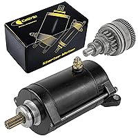 Vista 1 de Caltric Motor de arranque y accionamiento Bendix compatible con Yamaha Wave Raider 1100 Ra1100 Waveraider 1995-1996 Jetski