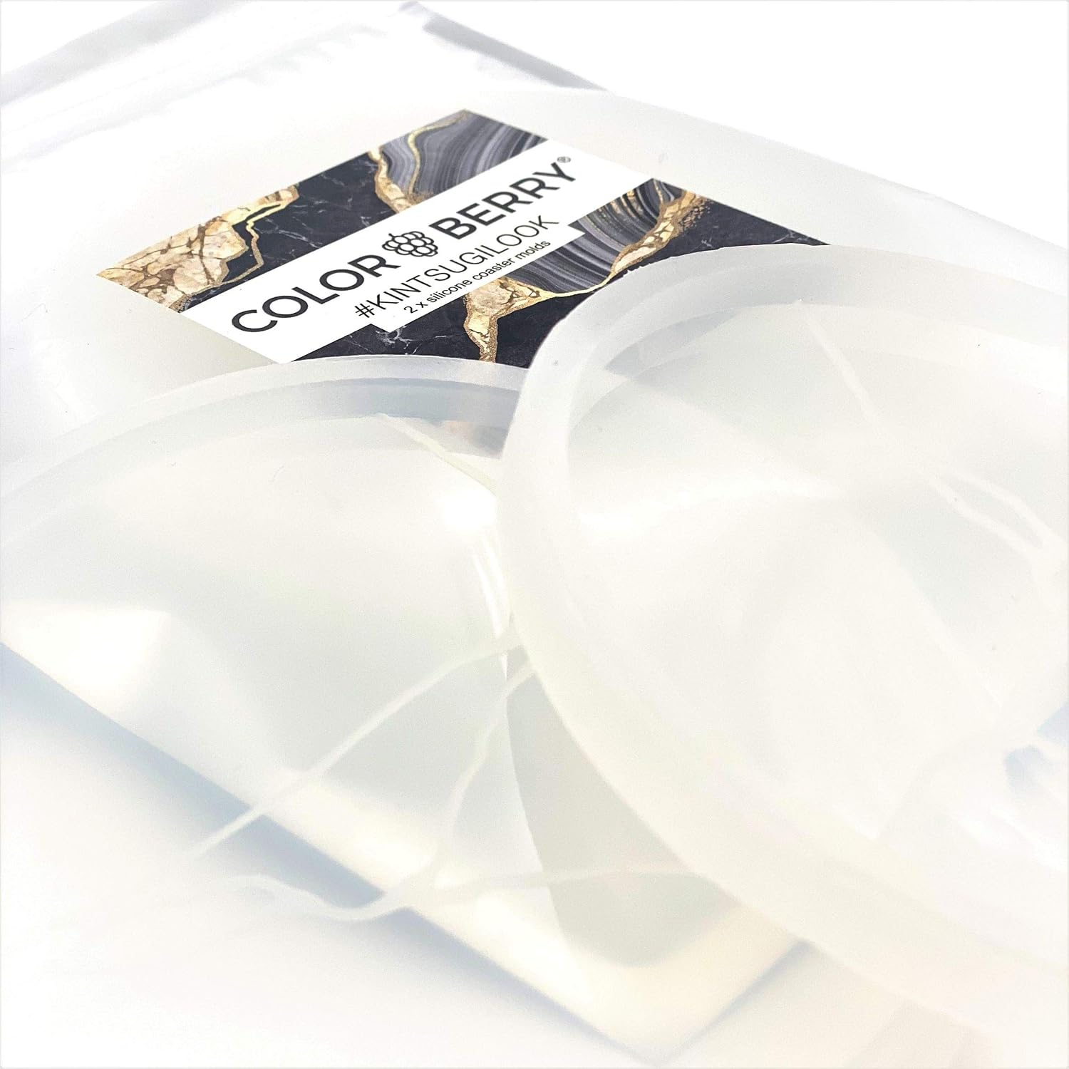 Colorberry Silicone Mold - Kintsugi, Pkg of 2