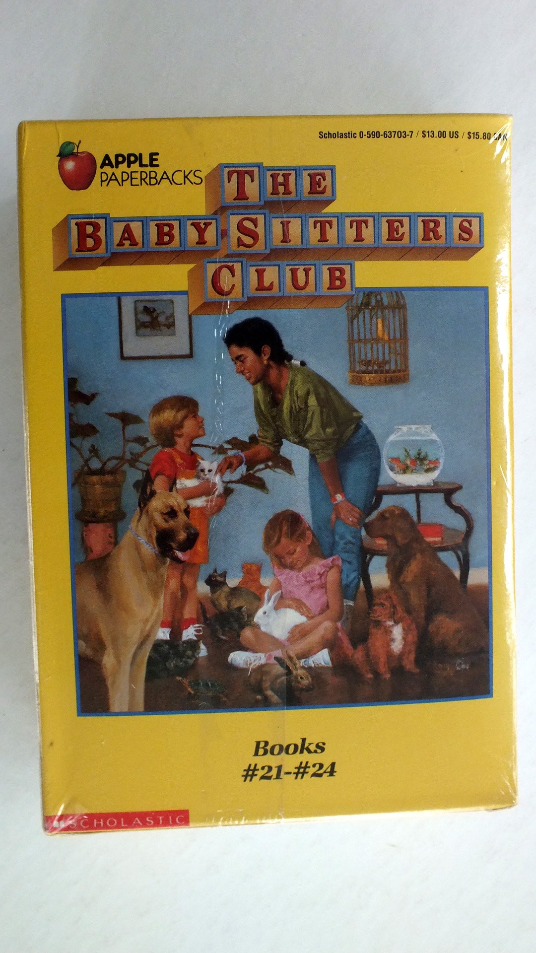 The Baby-Sitters Club: Mallory and the Trouble With Twins/Jessi Ramsey, Pet-Sitter/Dawn on the Coast/Kristy and the Mother's Day Surprise, #s 21-24 box set