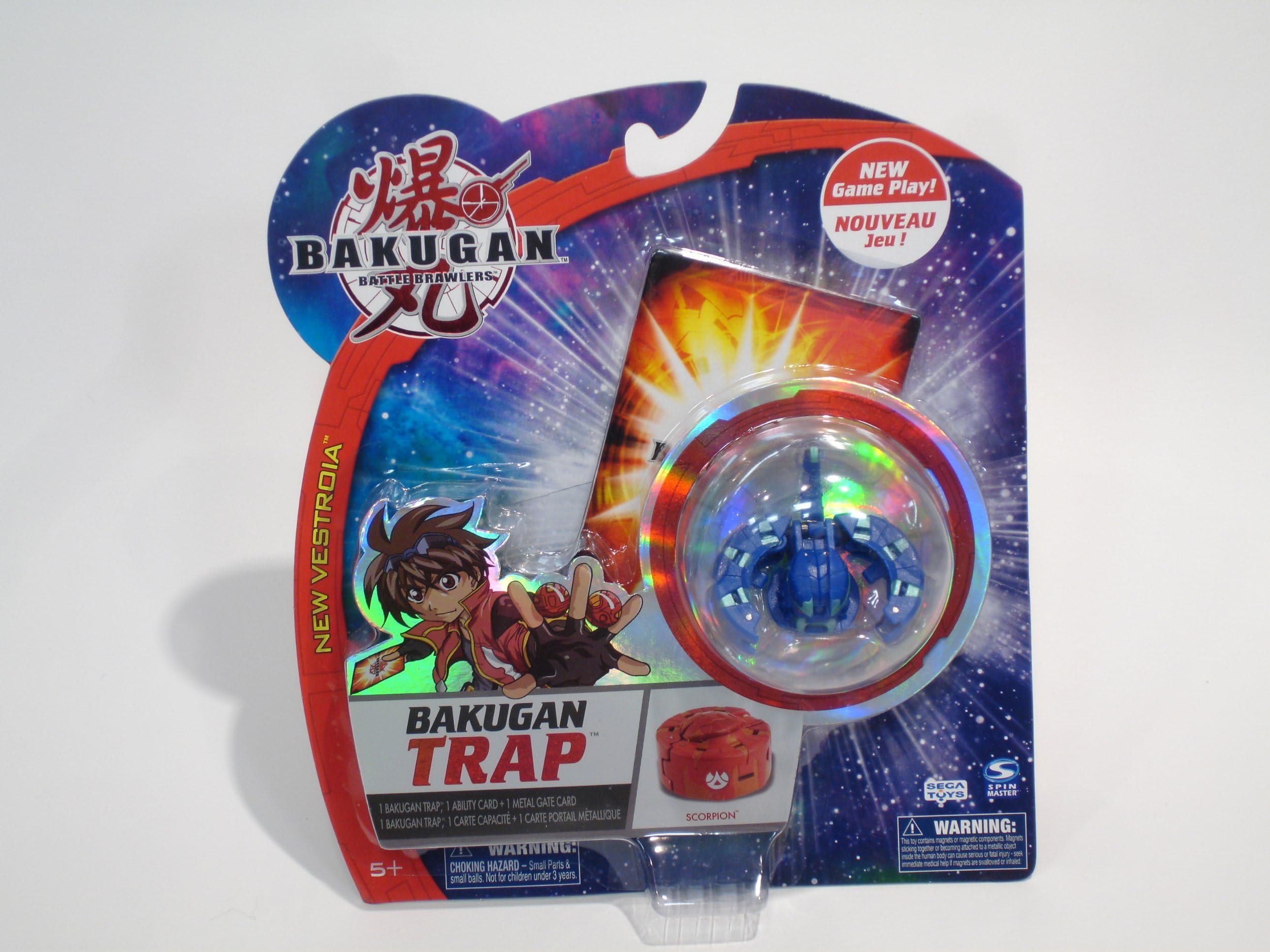 Bakugan Trap - Scorpion - Marble Color Varies