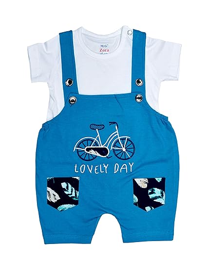 Rosyy Cheeks Dungaree Dress for Baby Boys