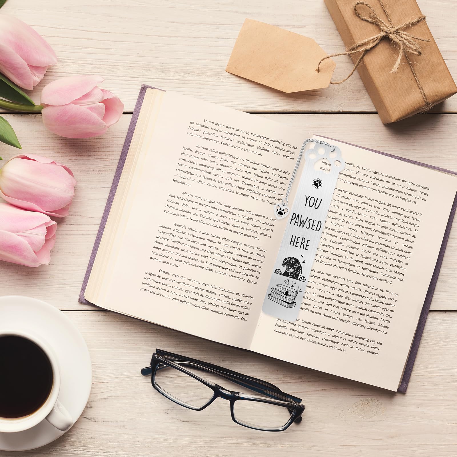 Dackel Book Book Funny Dog Gift 2 szt. Dackel prezenty dla miłośników Dackell Unikalne prezenty dla psa dla przyjaciół psów prezenty dla kobiet