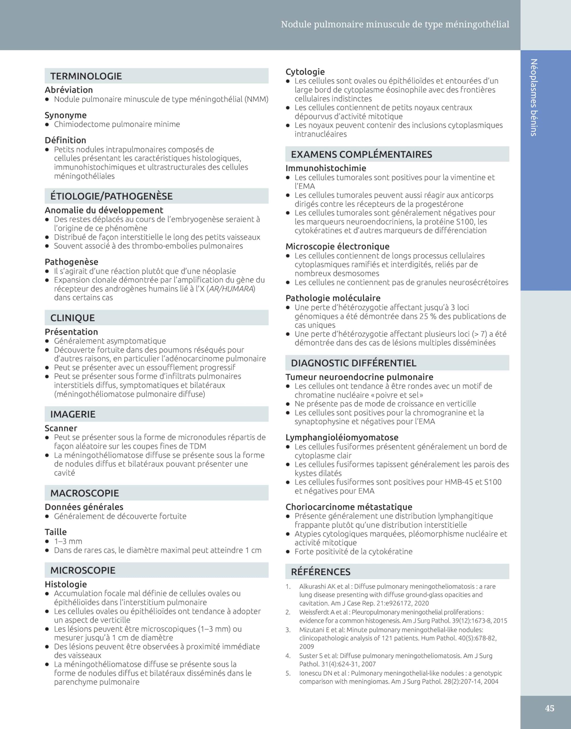 Diagnostic en pathologie thoracique