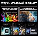 LG 189 cms (75 inches) Mini LED 4K Ultra HD (3840 x 2160) Smart webOS QNED evo Mini LED TV 75QNED82BLA 2026 gallery image