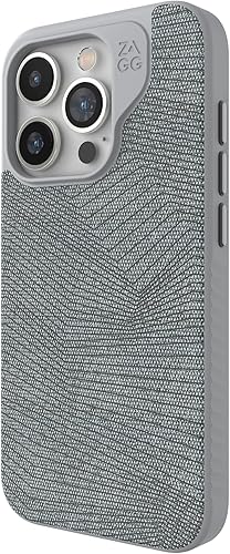 ZAGG London Snap - Funda protectora para iPhone 15 Pro, protección contra caídas (13 pies13.1 ft), grafeno duradero, funda MagSafe, delgada y
