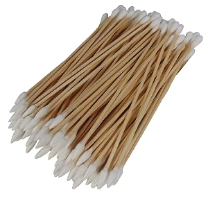 Type-III 100pc Gun Cleaning 6 Inch Double Sided Cotton Swabs