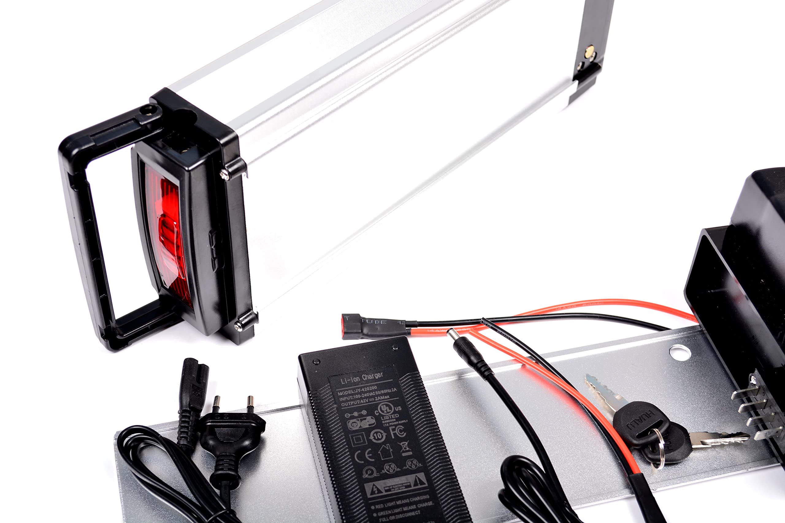 AFTERTECH 36volt 12Ah KIT PACCO BATTERIA AL LITIO 36v 12Ah D2