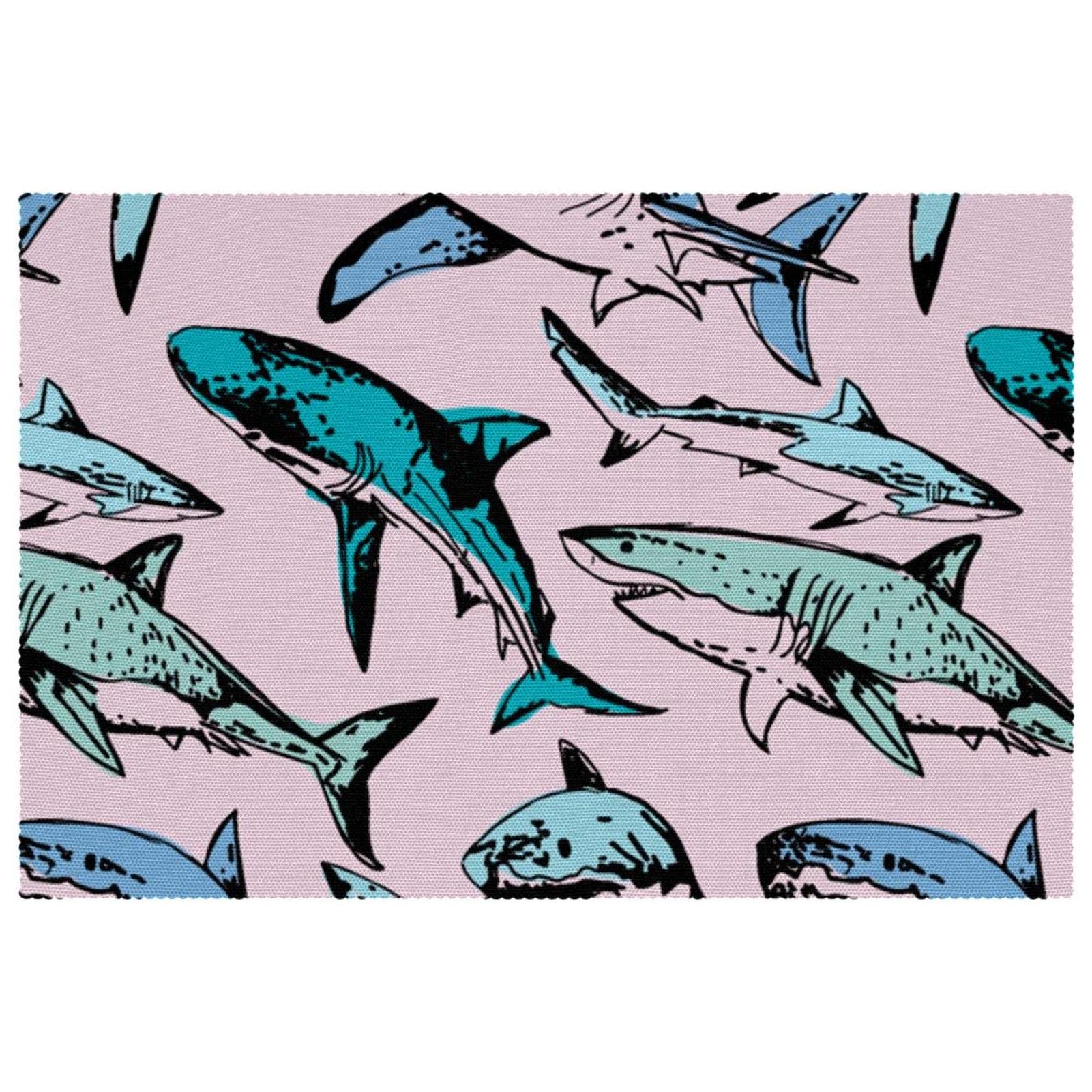 Set de table lavable pour repas de famille : napperons Oxford Shark Group