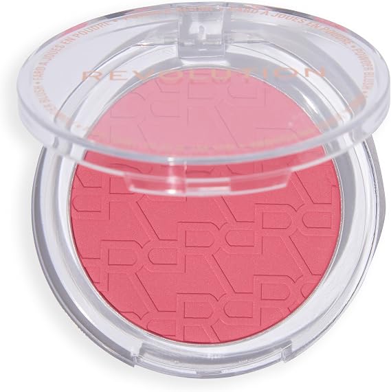 Revolution Blusher Reloaded, Pink Lady | Talc-Free Powder Blush with Matte Finish for Cheeks, Rich Pigment & Buildable, Vegan & Cruelty-Free