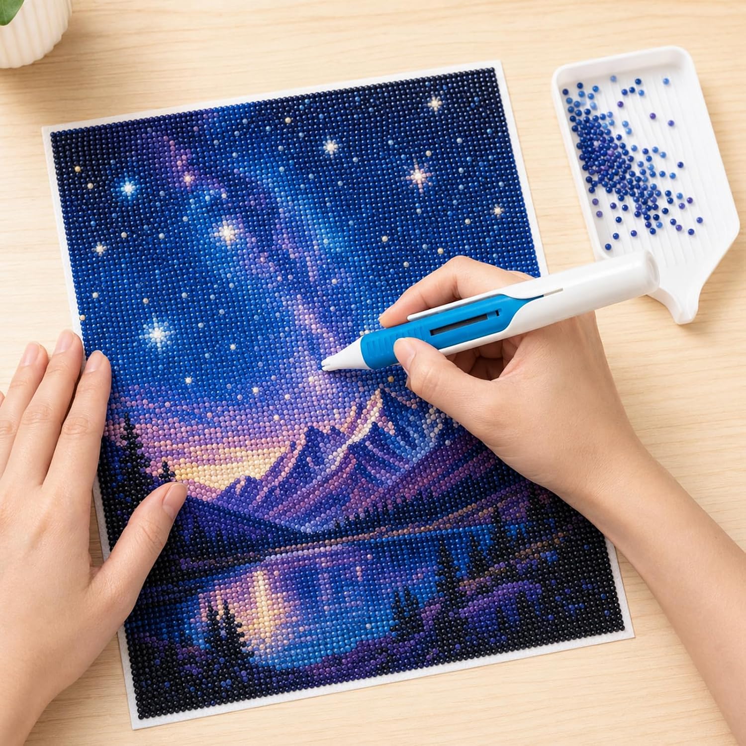 Automatic Diamond Painting Bead Dispenser Pen, Diamond Art Accessories