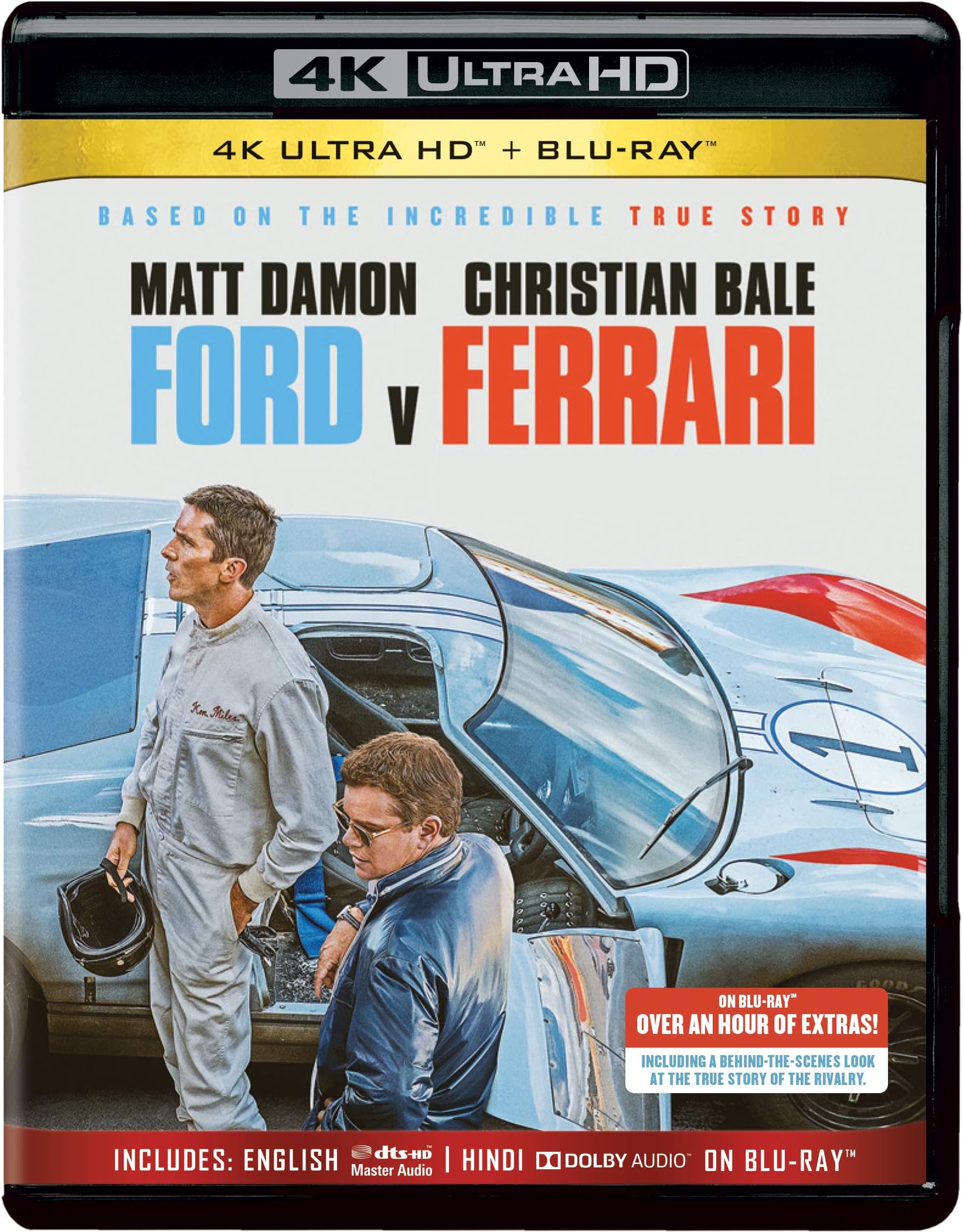Ford v. Ferrari (2019) - A James Mangold Film (4K UHD & Blu-ray) (2-Disc)