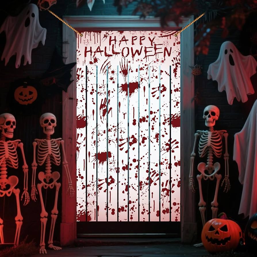 Halloween & Dia De Los Muertos Banner 178 X 30,5 Cm – Bunte Totenkopf-Deko Für Tür, Wand & Party