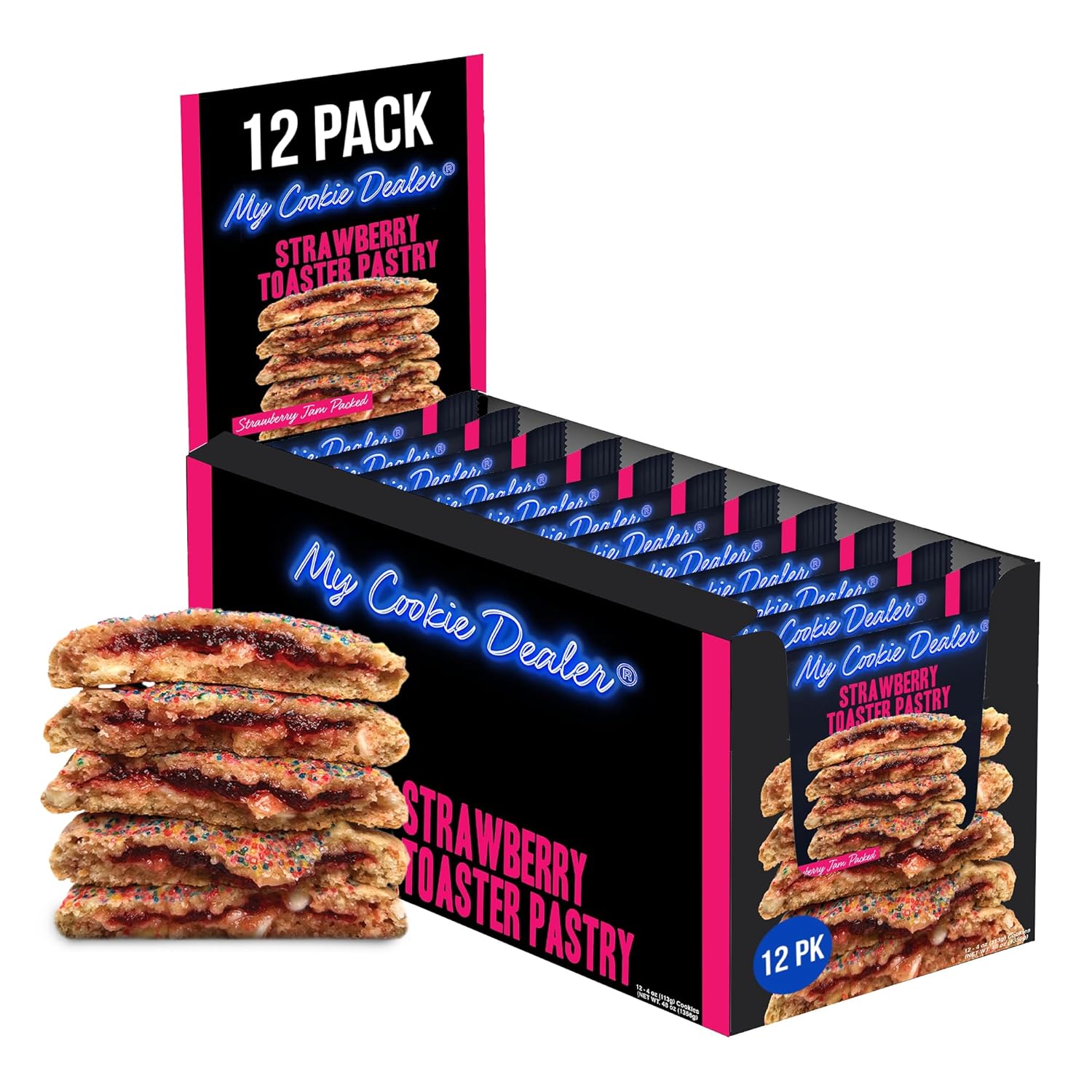 My Cookie Dealer Soft Baked Cookies, Strawberry Toaster