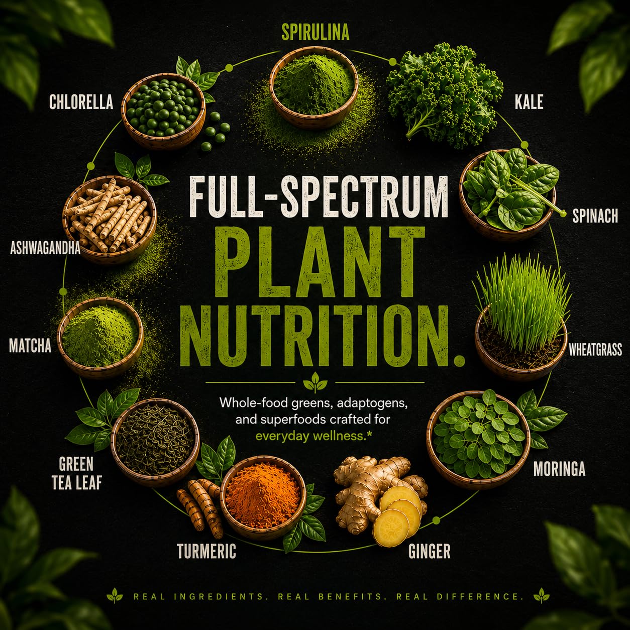 Organic Muscle Super Greens Powder Superfood, Lemon Flavor, 30 Servings — Amazon image 6