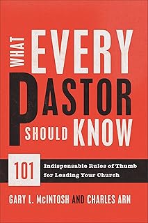What Every Pastor Should Know: 101 Indispensable Rules of Thumb for Leading Your Church