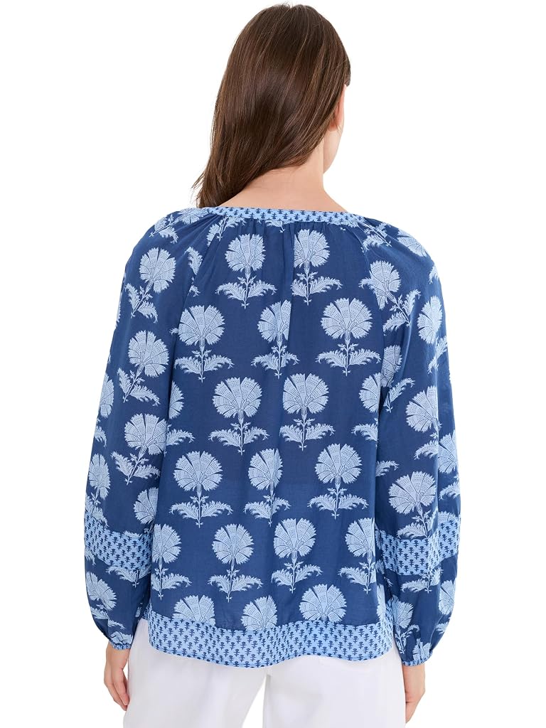 Blue Vineyard Vines Emilia Top