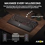 CORSAIR VANGUARD 96 Wired Mechanical RGB Gaming Keyboard – QWERTY US, 96% Layout, MLX Quantum Linear Switches, 8000Hz Hyper-Polling, Virtual Stream Deck, SOCD Flashtap – Black
