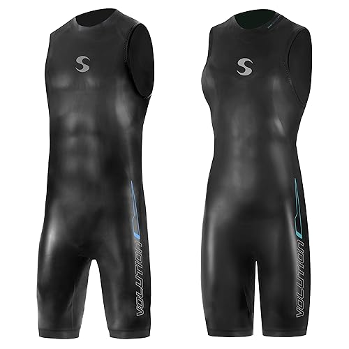Synergy Triathlon Wetsuit 3/2mm - Volution Sleeveless Quick John Smoothskin