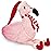 Bearington Festive Fifi Flamingo Christmas Plush - 8.5 Pink Flamingo Christmas Decorations with Cute Socks, Scarf and Santa Hat - Adorable Stuffed Animal for Toddlers, Kids, and Teens