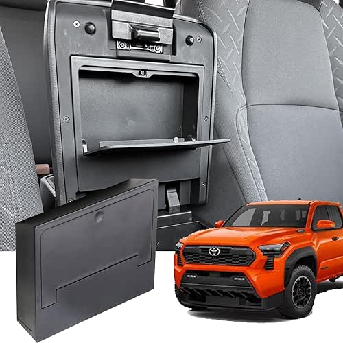 EASEORD Center Console Hidden Storage Box Compatible with 2024 2025
