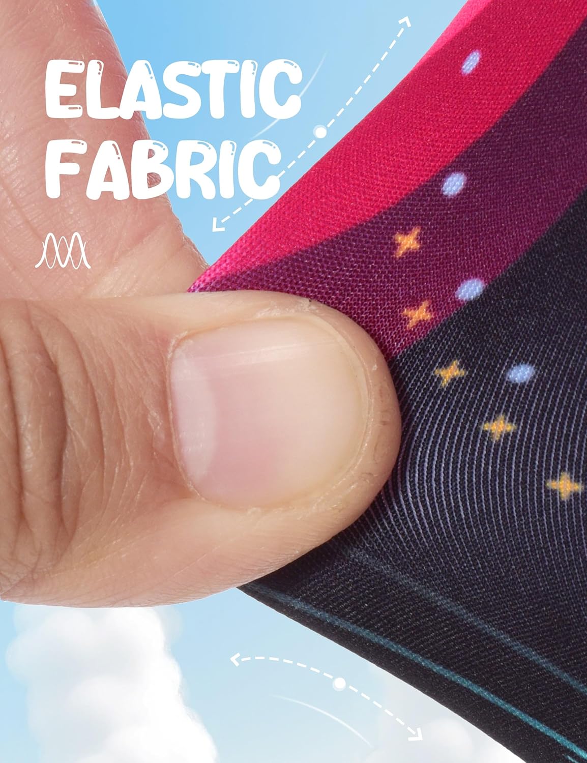 FitsT4 Sports Kids Cycling Bike Shorts Boys Girls Printed Biking Shorts with Pockets - Image 4