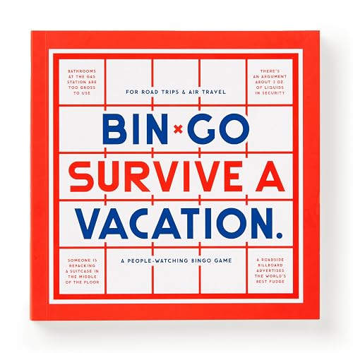 Brass Monkey - Bin-go Survive A Vacation – Game Book
