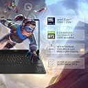 HP Omen 16, Intel Core Ultra 7 255H, 8GB RTX 5050, 24GB DDR5(Upgradeable) 1TB SSD, 2K IPS 165Hz 400 nits, 3ms RT, 16''/40.6cm, Win11, Office24, Black, 2.4kg, am0240tx, Xbox Gamepas* RGB Gaming Laptop gallery image