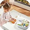 7-in-1 Children's Play Table from 18 Months - Dinosaur Music Toy with Piano Drum Electronic Toy for Boys and Girls Removable Promotes Creativity and Hand-Eye Coordination
