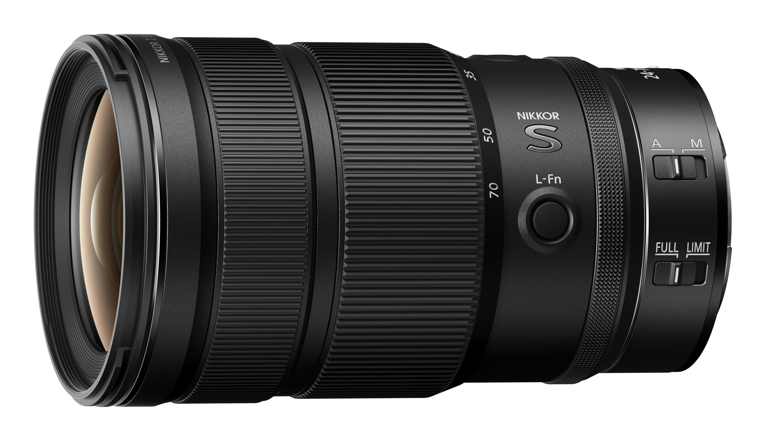 Nikon Nikkor Z 24-70 mm f/2.8 S II, Obiettivo per Nikon Z, Full Frame, Zoom Interno, Autofocus Rapido SSVCM, Anti-Riflesso, Bokeh Morbido, Leggero, Tropicalizzato, Nero [Nital Card: 4 Anni]