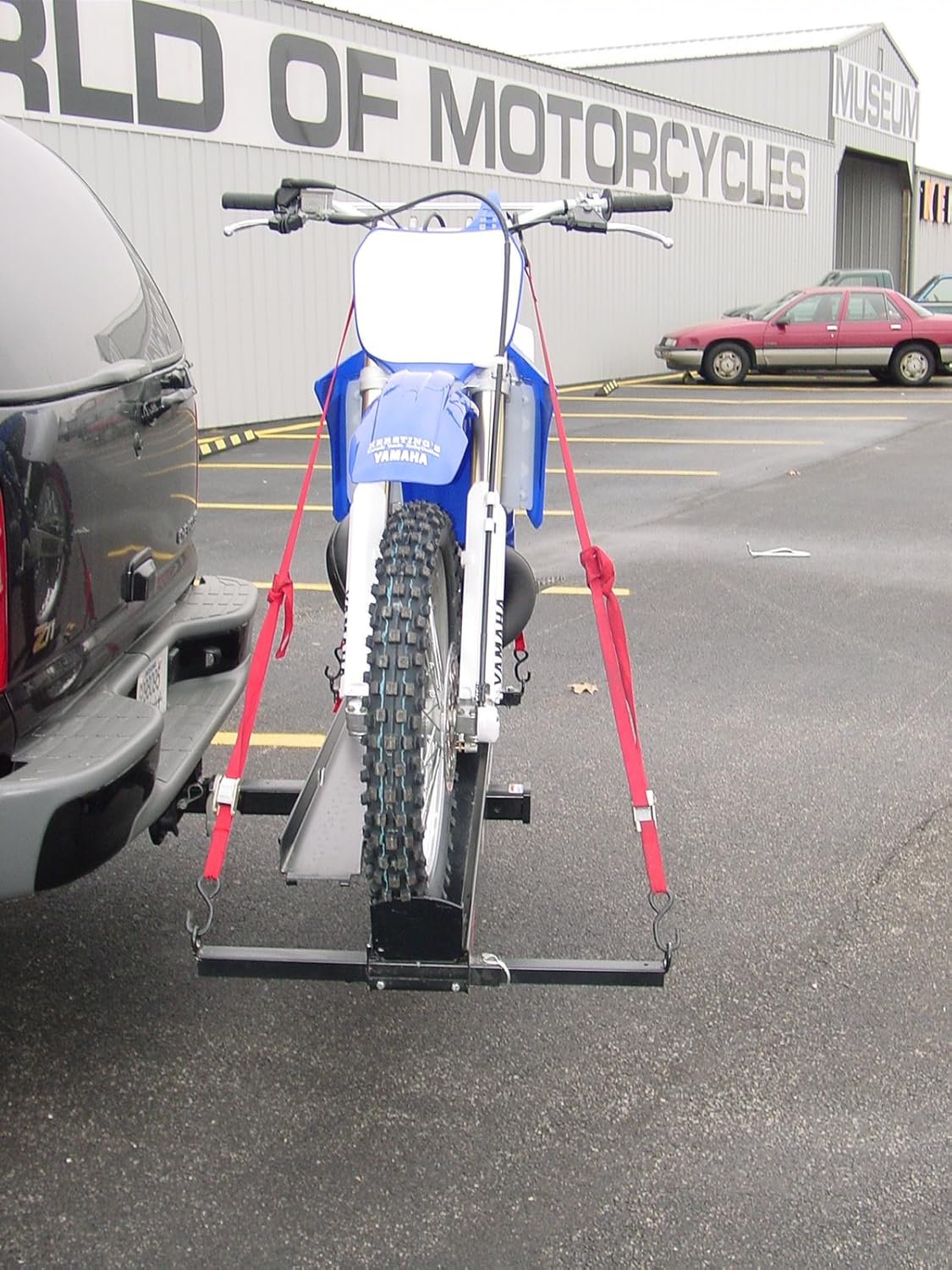 Dirt Bike Hitch Carrier With Ramp