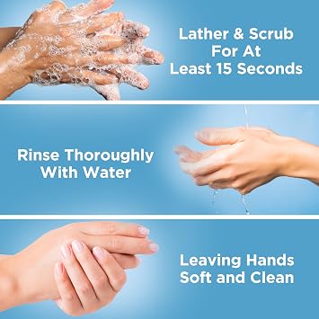 Betadine Antiseptic Cleansing Foam Pump, 8oz, Antibacterial Body Wash, Antimicrobial Hand and Skin Cleanser, Gentle Antiseptic Wash for Daily Protection