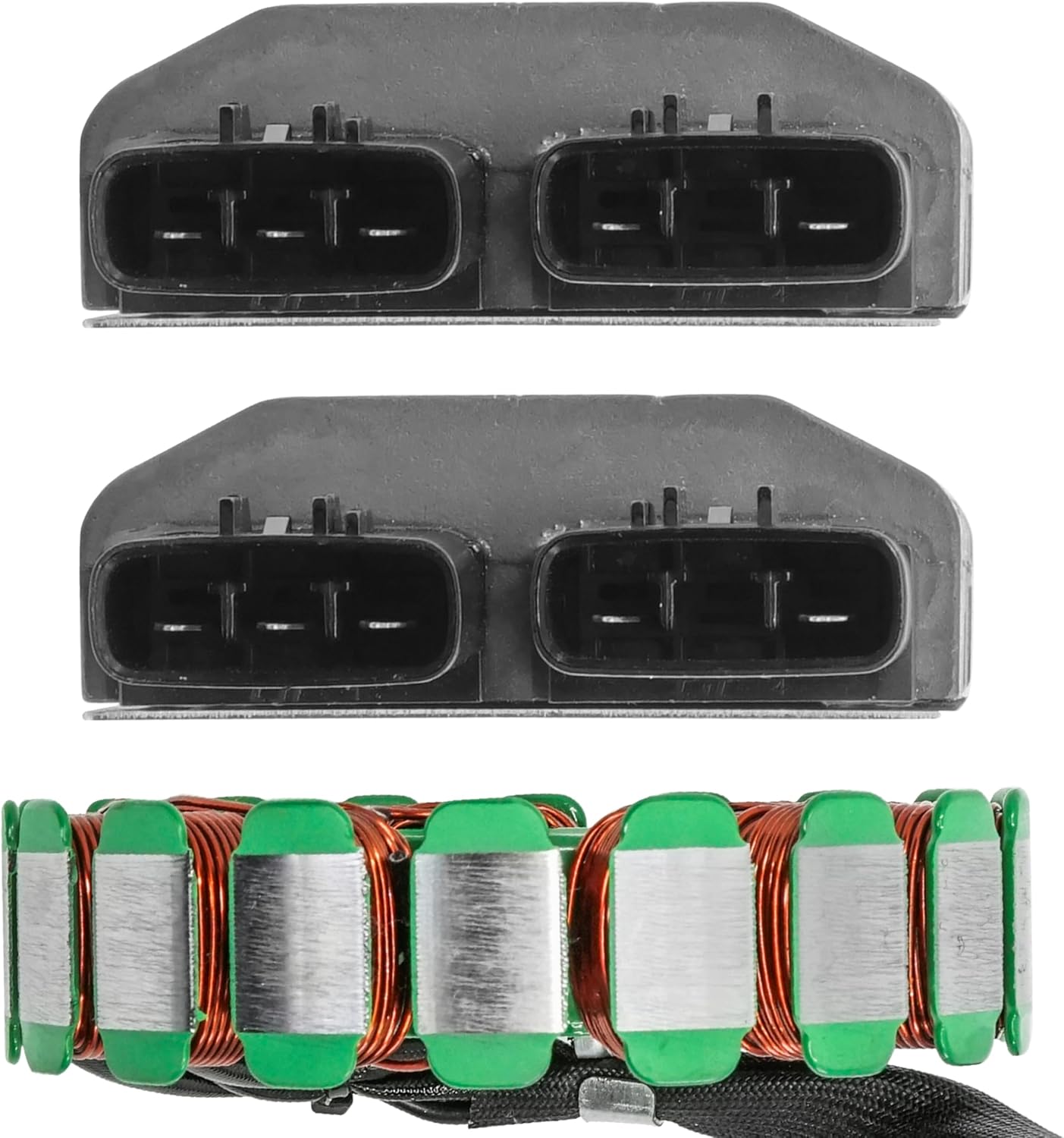 Caltric Stator & Regulator Compatible with Polaris RZR Pro XP 2021-2024 / RZR Pro XP 4 2020-2024 / RZR Turbo R 2023-2024 / RZR Turbo R 4 2023-2024