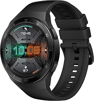 HUAWEI Montre connectée Watch GT 2e (écran Tactile AMOLED 46 mm, Moniteur  de fréquence Cardiaque, Lecture de Musique, GPS, traqueur de Fitness,  étanche 5 ATM, Noir Graphite, 55025281 : Amazon.fr: High-Tech