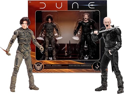 McFarlane Toys - Duna Parte Dos Paul Atreides Feyd-Rautha Harkonnen 2pk