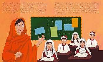 Libro Malala E Iqbal - Storie Coraggiose Di Ragazzi Dal Pakistan | Edizione Illustrata Per Ragazzi - Foto 4