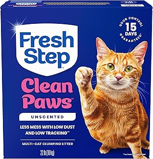 Clean Paws Fresh Step Simply Unscented 22lb